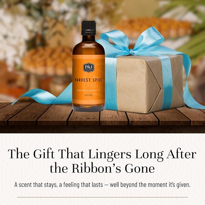 P&J Trading Fragrance Oil | Harvest Spice Oil 100ml - Candle Scents for Candle Making, Freshie Scents, Soap Making Supplies, Diffuser Oil Scents