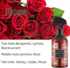 Natural Rose Linen and Room Pure Essential Oils for Pillow Spray for Bedding Pillows Sheets Curtains and Fabric Aromatherapy Spray