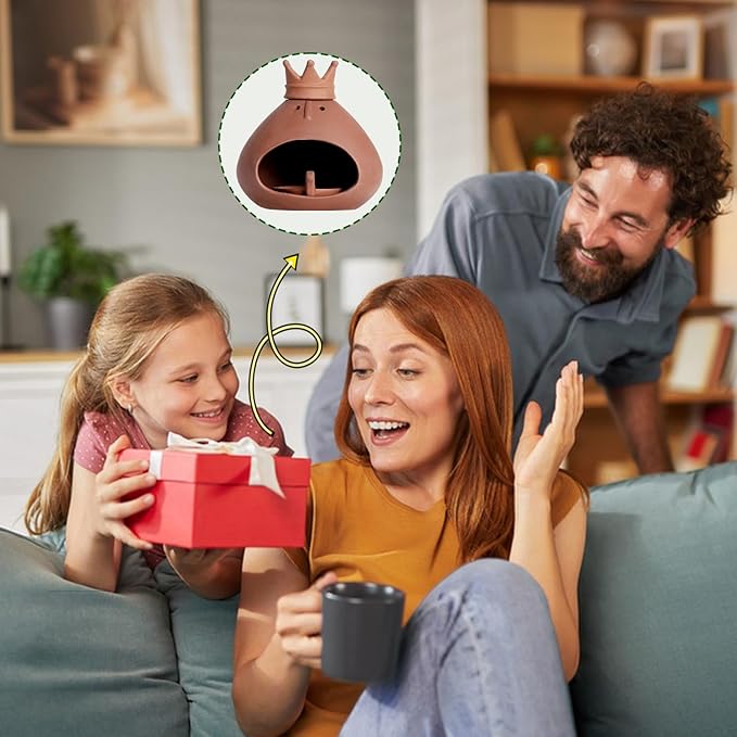 Terracotta Palo Santo Holder Chiminea Incense Burner for Yoga, Cone Burner, Energy Cleansing, Sage Ash Catcher, Smudge Bowl, Unique Meditation Gift