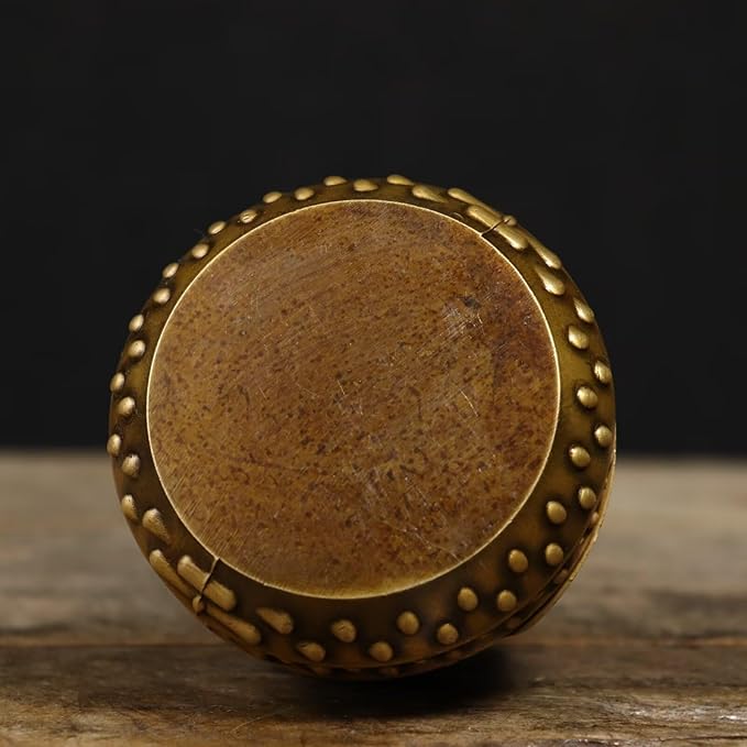 Brass Incense Burner Chinese Traditional Incense Burner Kit Zen Copper Incense Burner Office Home Yoga Room Sandalwood Burner Decoration Censer