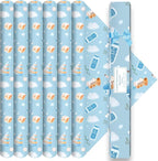 SCENTORINI Drawer Liners, 6 Sheets Fragrant Paper Liners,Baby Powder Scent Non-Adhesive Paper Sheets for Home Closet, Dresser Drawers, for Home Fragrance