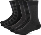 HHX YONLEE Dress Socks 5/6/10 Pairs Crew Argyle Colorful Cotton Novelty Casual Happy Fun