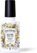 Poo-Pourri Before-You-Go Toilet Spray, Original Citrus, 4 Fl Oz, Up to 200 Uses, Bathroom Odor Deodorizer, Plant-Based with Essential Oils, for Home or Work, Lemon, Bergamot and Lemongrass Scent
