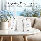 MYARO 12 Packs Linen Scented Sachets for Drawer and Closet, Long-Lasting Sachets Bags Air Freshener Fresh Scents, Potpourri Bags Home Fragrance for Lover