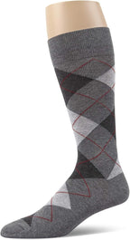 Men’s Argyle Dress Socks, Combed Cotton, Pack of 3