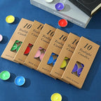 Tea Candles Wedding 10 Pack Party and Home Decoration Votive Parties Tealight Small Wishing Bulk with 1.5-2 Hours Extended Burn Time Mini for Birthday Emergency Family (Blue)