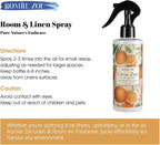 Room Spray Air Freshener Mist, with Natural Plant Extract Scented Room Spray for Home Fragrance Fabric linen Spray air Freshener - Citrus Zest - 8.5 FL OZ