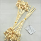 Wavy Spiry Natural Rattan Reed Fragrance Diffuser Replacement Refill Sticks 20 Pieces (12" x3mm Roll, Natural Color)
