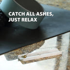 Koville Luxury African Marble Incense Holder, Incense Holders for Sticks, Incense Burner Holder, Ideal for Meditation and Relaxing, Easy to Clean(Namib Bianco)