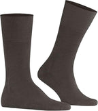 FALKE Men's Airport Dress Socks, Premium Merino Wool Cotton Blend, Sustainable Luxury, Eco-Friendly Business Casual, 1 Pair