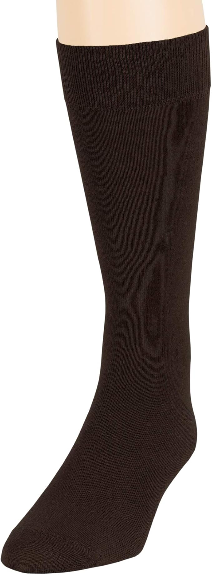 7BigStars Mens Dress Socks – 6 Pairs Crew, Soft Stay Up, Cotton Comfort for Business, Office, Big and Tall, Breathable