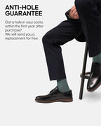 DANISH ENDURANCE Viscose Dress Socks, Premium, Soft, Breathable, Dress Socks for Men & Women, Unisex, 6-Pack
