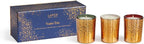 LAFCO New York Votive Trio Set - Absinthe Plum, Woodland Spruce, White Maple Bourbon - 1.9 oz Each - 60-Hour Burn Time - Reusable, Decorative Glass Vessel - Made in The USA