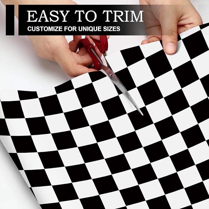 10 Sheets Drawer Liners for Dresser Scented Drawer Liners Non Adhesive Scented Paper for Fragrant Home Shelf Closet (Linen,Checkered Pattern)