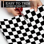 10 Sheets Drawer Liners for Dresser Scented Drawer Liners Non Adhesive Scented Paper for Fragrant Home Shelf Closet (Linen,Checkered Pattern)