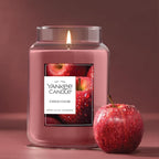 Yankee Candle, Ciderhouse Fall Scented Candle, 22oz Large Jar with up to 150 Hour Burn Time