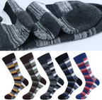 HHX YONLEE Dress Socks 5/6/10 Pairs Crew Argyle Colorful Cotton Novelty Casual Happy Fun