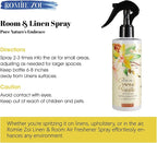 Linen & Room Air Freshener Spray Room Mist, with Natural Plant Extract, Scented Room Spray for Home Fragrance Fabric Spray Freshener Sweet Vanilla, 8.5 FL OZ