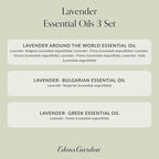 Edens Garden Lavender Essential Oils 3 Set – 100% Pure Therapeutic Grade, Aromatherapy Floral Scents For Relaxation, Skin, Candle Making & Diffusers – Natural, Vegan & Fragrance Oil Free, 10 ml/3 Pack
