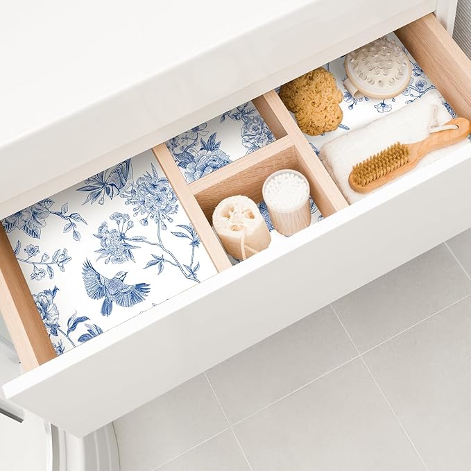 10 Sheets Drawer Liners for Dresser Scented Drawer Liners Non Adhesive Scented Paper for Fragrant Home Shelf Closet