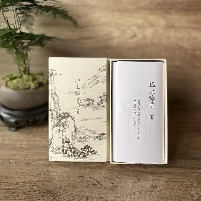 Kyoto Kasaido Ultimate Incense Series Buddha, Buddha, Monk, Sanpo (Buddhism), Natural