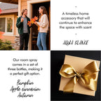 Fragrant Room Spray, Autumn, Apple Cinnamon, Pumpkin, 3 x 3.4 fl oz, Air Fresheners Odor Eliminator for Home, Bathroom, Concentrated Room Spray