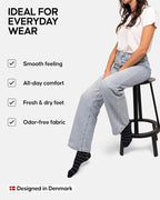 DANISH ENDURANCE Viscose Dress Socks, Premium, Soft, Breathable, Dress Socks for Men & Women, Unisex, 6-Pack