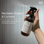 Muse Apothecary Linen Ritual - Aromatic, Soothing, and Relaxing Linen Mist, Laundry and Fabric Spray - Infused with Aromatherapy Essential Oils - 8 oz, Amber Cashmere, 2 Pack