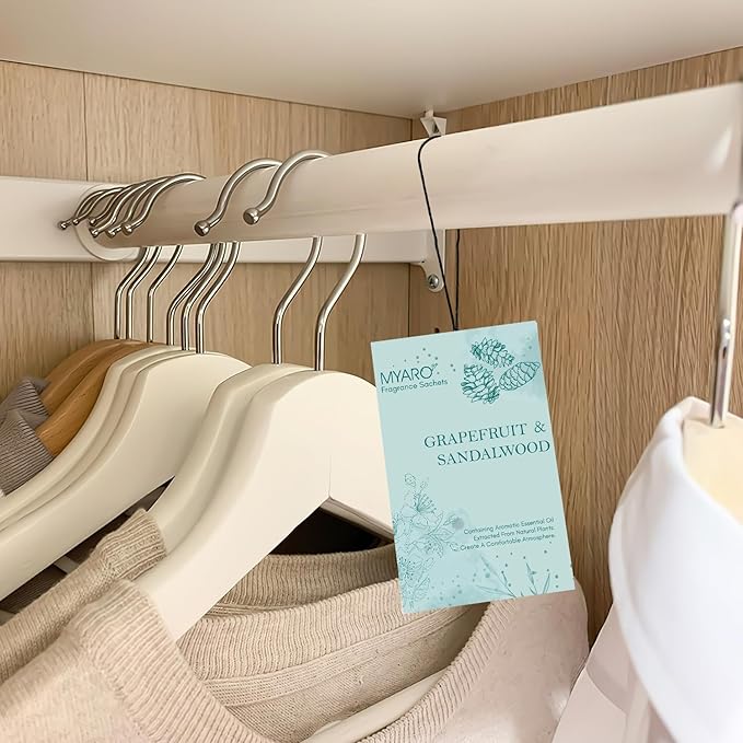 Sachets for Drawers and Closets, MYARO 12 Packs Closet Scent Freshener and Room Deodorizer, Long Lasting Sachets Scented Bag Make Your House Smell Good