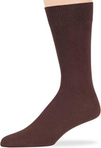 7BigStars Mens Dress Socks – 6 Pairs Crew, Soft Stay Up, Cotton Comfort for Business, Office, Big and Tall, Breathable