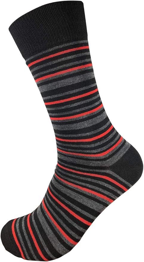 HHX YONLEE Dress Socks 5/6/10 Pairs Crew Argyle Colorful Cotton Novelty Casual Happy Fun