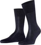 FALKE Men's Tiago Dress Socks, Sustainable Cotton, Crew, 1 Pair
