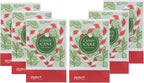 Floral Simplicity Candy Cane Scented Sachets Pack of 6, Fall & Winter - Long-Lasting Scented Bags, Home Fragrance, Air Freshener & Deodorizer for Closet, Room, Drawer, or Cars, Made in USA