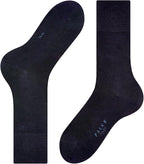 FALKE Men's Tiago Dress Socks, Sustainable Cotton, Crew, 1 Pair