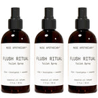 Muse Apothecary Flush Ritual - Aromatic & Refreshing Toilet Spray, Use Before You Go, 2 oz, Infused with Natural Essential Oils - Aloe + Eucalyptus + Lavender, Pack of 3