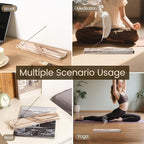 Koville Marble Incense Holder, Incense Holder for Sticks, Incense Sticks Holder Ash Catcher for Meditation Yoga SPA, Natural Stone Incense Burner, Home Table Decor