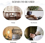 Coil Incense Burner， Ceramic Cone Incense Burner Holder Suitable for Incense/Cone/Coil/Stick, Sage, Mosquito Incense, and Charcoal. Incense Holder+Fireproof Cotton Inside.