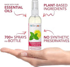 Air Freshener Spray - Odor Eliminator w/Essential Oils - Home, Car & Fabric - Cruelty Free & Vegan - Variety Pack - Citrus & Spice and Peppermint & Lemon - 2 x 4 fl oz