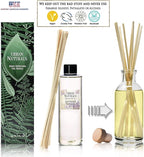 Urban Naturals Lavender Vanilla Scented Oil Reed Diffuser Refill | Includes a Free Set of Reed Sticks! Lavender Blossom, Creamy Vanilla, White Woods and Sugared Musk | 4 oz.