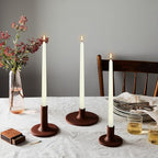 20 Pack Ivory Taper Candles 12 Inch Tall 3/4 Inch Thick Burn 10 Hours