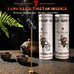 Tibetan Incense Stiks - Himalayas Natural Organic Incense - Including 180 Sticks and 1 Brass Incense Holder Long Time Lasting for Meditation, Yoga, Reiki, Aromatherapy Energy Cleansing