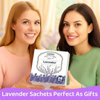 26 Pack Lavender Sachet Bags - Home Fragrance Sachets, Natural Lavender Flowers, Dried French Lavenders Perfect for Wardrobe, Drawers, Closet, Storage