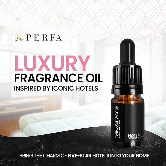 My Way Hotel Inspired Diffuser Oils | 10ml Oil Diffuser Essential Oils | Versatile and Mess-Free | Hotel Essential Oils for Diffuser by Perfa