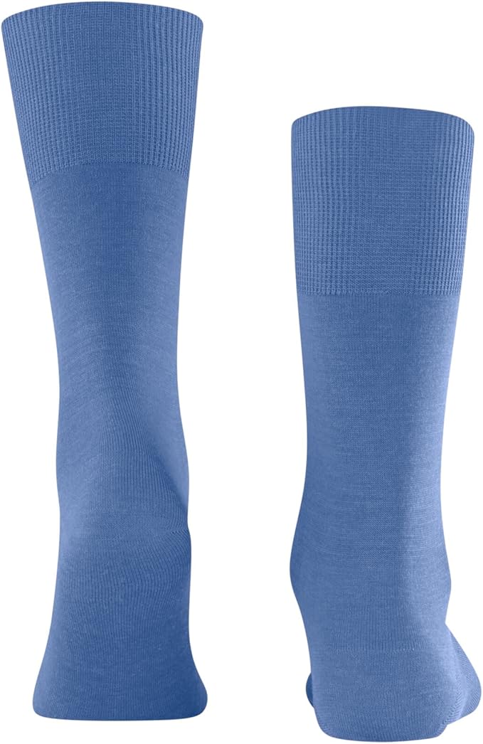 FALKE Men's Airport Dress Socks, Premium Merino Wool Cotton Blend, Sustainable Luxury, Eco-Friendly Business Casual, 1 Pair