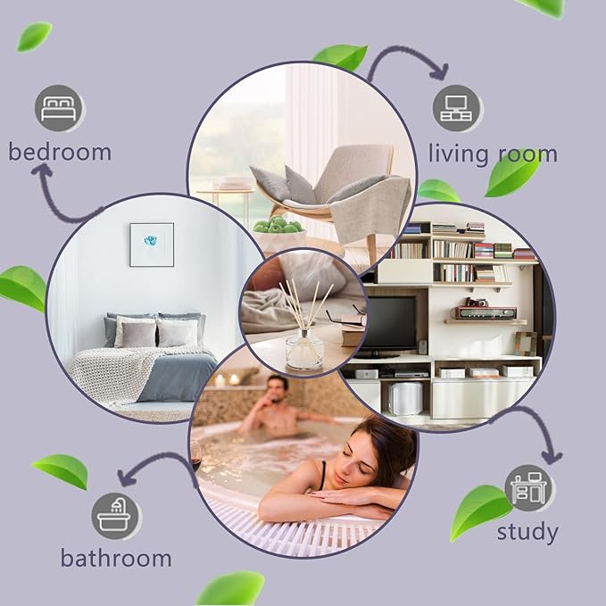 HOSSIAN 50pcs Reed Diffuser Sticks - Wood Rattan-Reed Sticks -Essential Oil Aroma Diffuser Sticks- Spa-Aromatherapy(Primary Color7.5/19cm)