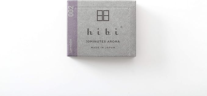 Hibi Box of 30 Incense Matches | Lavender