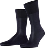 FALKE Men's Tiago Dress Socks, Sustainable Cotton, Crew, 1 Pair