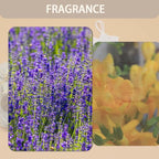 Home Refillable Fragrance Sachets 6-Pack, Lavender & Freesia Corn Cob Scent Bags for Closet Car Drawer, Natural Long-Lasting Freshener, Hemp Fabric Pouches