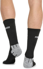 PUMA mens 6 Pack Crew Socks