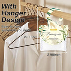 15 Packs Lemongrass Scented Sachets Bag for Drawers and Closets, Air Freshener for Home Fragrance Sachet, Long-Lasting Hanging Closet Deodorizer Smell Goods for House
